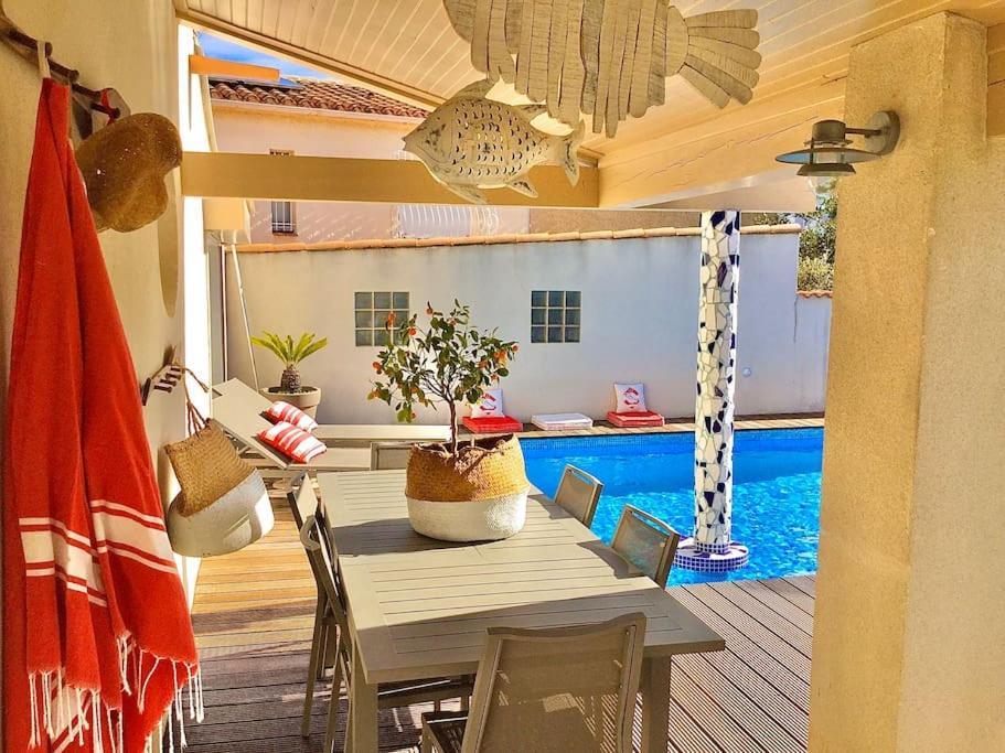 La Maison Du Bonheur F5 Jardin Et Piscine ナルボンヌ エクステリア 写真